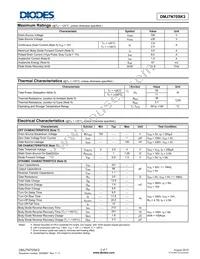 DMJ7N70SK3-13 Datasheet Page 2