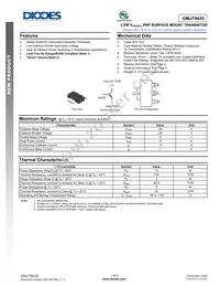 DMJT9435-13 Datasheet Cover