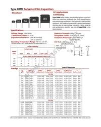 DMM2W4P7K-F Datasheet Cover