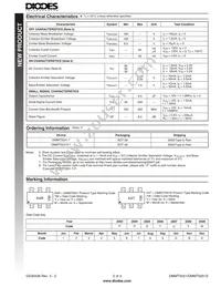 DMMT5551-7 Datasheet Page 2