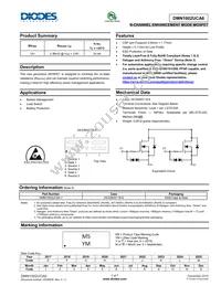 DMN1002UCA6-7 Datasheet Cover