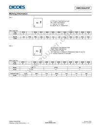 DMN1004UFDF-7 Datasheet Page 2