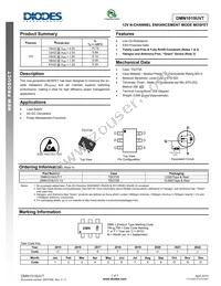 DMN1019UVT-13 Datasheet Cover