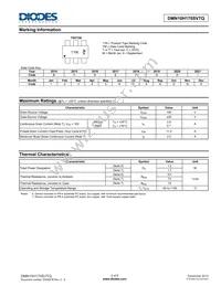 DMN10H170SVTQ-13 Datasheet Page 2