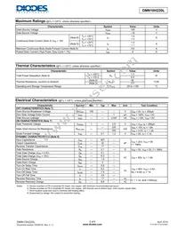 DMN10H220L-13 Datasheet Page 2