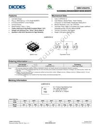 DMN1250UFEL-7 Datasheet Cover