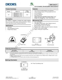 DMN1260UFA-7B Datasheet Cover