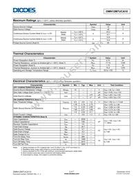 DMN12M7UCA10-7 Datasheet Page 2