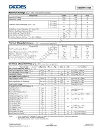 DMN15H310SE-13 Datasheet Page 2