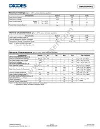 DMN2004WKQ-7 Datasheet Page 2