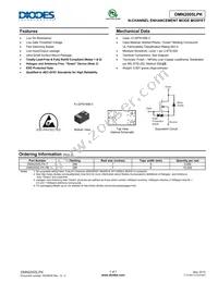 DMN2005LPK-7 Datasheet Cover