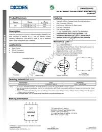DMN2005UPS-13 Datasheet Cover