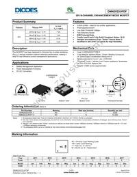DMN2022UFDF-13 Datasheet Cover