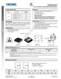 DMN2028UFDF-13 Datasheet Cover