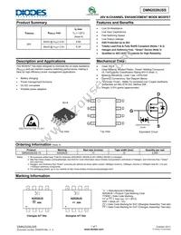 DMN2028USS-13 Datasheet Cover