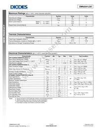 DMN2041LSD-13 Datasheet Page 2