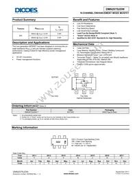 DMN2075UDW-7 Datasheet Cover