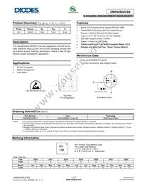 DMN2080UCB4-7 Cover