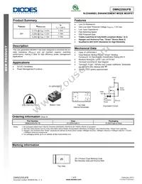 DMN2250UFB-7B Datasheet Cover