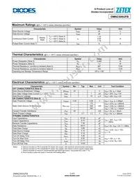 DMN2300UFB-7B Datasheet Page 3