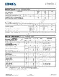 DMN24H3D5L-13 Datasheet Page 2