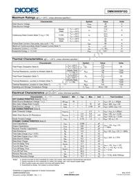 DMN3008SFGQ-7 Datasheet Page 2