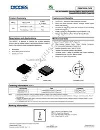 DMN3009LFVW-7 Datasheet Cover