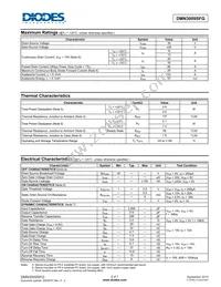 DMN3009SFG-13 Datasheet Page 2