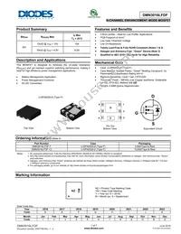 DMN3016LFDF-13 Datasheet Cover