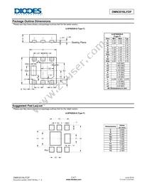 DMN3016LFDF-13 Datasheet Page 6