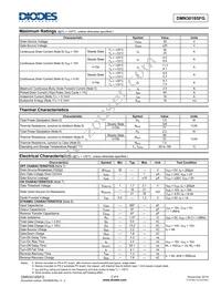 DMN3018SFG-7 Datasheet Page 2