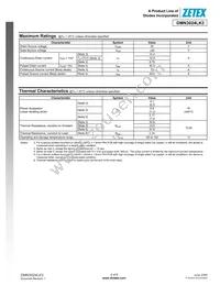 DMN3024LK3-13 Datasheet Page 2