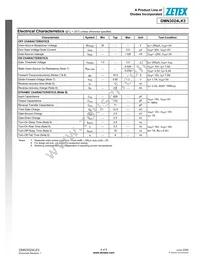 DMN3024LK3-13 Datasheet Page 4