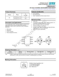 DMN3024LSD-13 Datasheet Cover