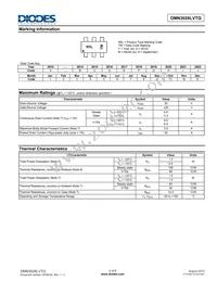 DMN3026LVTQ-7 Datasheet Page 2