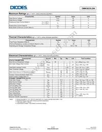 DMN3033LSN-7 Datasheet Page 2