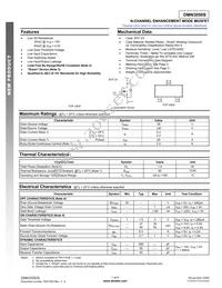 DMN3050S-7 Datasheet Cover