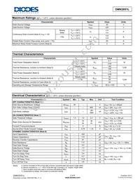 DMN3051L-7 Datasheet Page 2