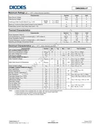 DMN3060LVT-13 Datasheet Page 2