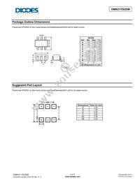 DMN3115UDM-7 Datasheet Page 4