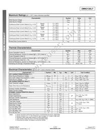 DMN313DLT-7 Datasheet Page 2