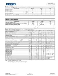 DMN3150L-7 Datasheet Page 2