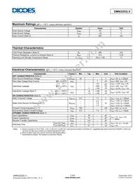 DMN32D2LV-7 Datasheet Page 2