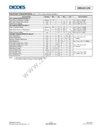 DMN3401LDW-7 Datasheet Page 3