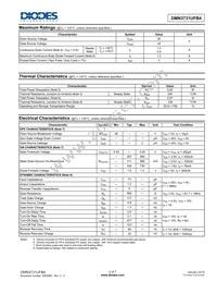 DMN3731UFB4-7B Datasheet Page 2