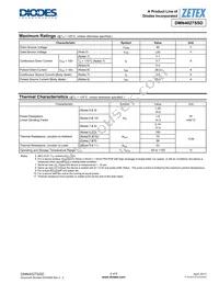 DMN4027SSD-13 Datasheet Page 2