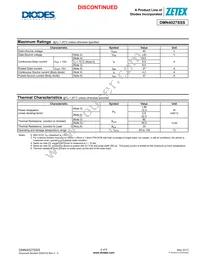 DMN4027SSS-13 Datasheet Page 2
