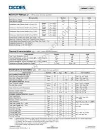 DMN4031SSD-13 Datasheet Page 2