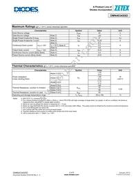 DMN4034SSD-13 Datasheet Page 2