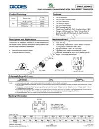 DMN5L06DMKQ-7 Datasheet Cover